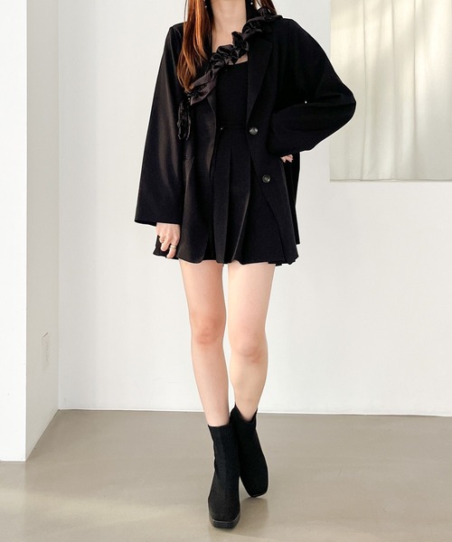 Heather　テーラードジャケット LIL VENDARS ジャケット テーラードジャケット 4wayストレッチ撥