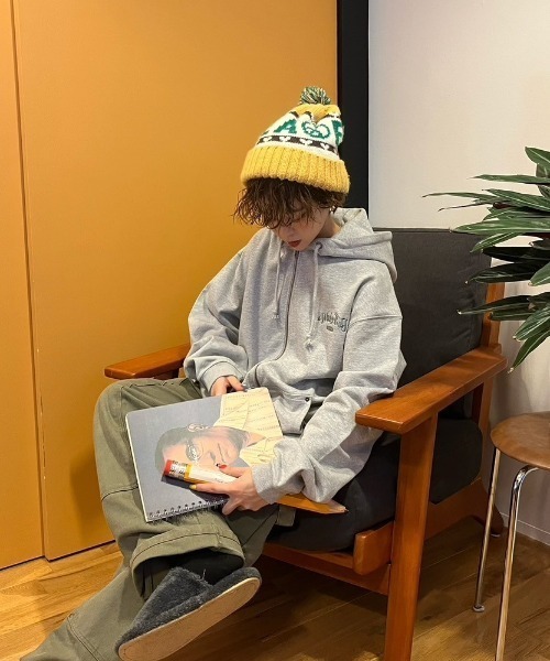 WudgeBoy(ワッジボーイ)の「WBジップ フーディー(その他トップス・レディース・ブラウン/杢グレー/ブルー/チャコールグレー・MEDIUM/LARGE)」の5枚目の写真