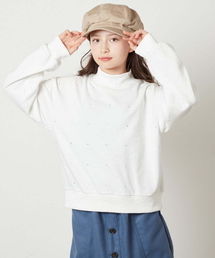 a.v.v（アーヴェヴェ）の「[100-130]ショート丈ビジュートレーナー（スウェット・キッズ）」