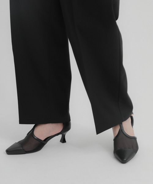 select MOCA（セレクトモカ）の「メッシュセパレートパンプス（パンプス・レディース・ライトベージュ/ブラック・LARGE/MEDIUM/SMALL）」の15枚目の写真