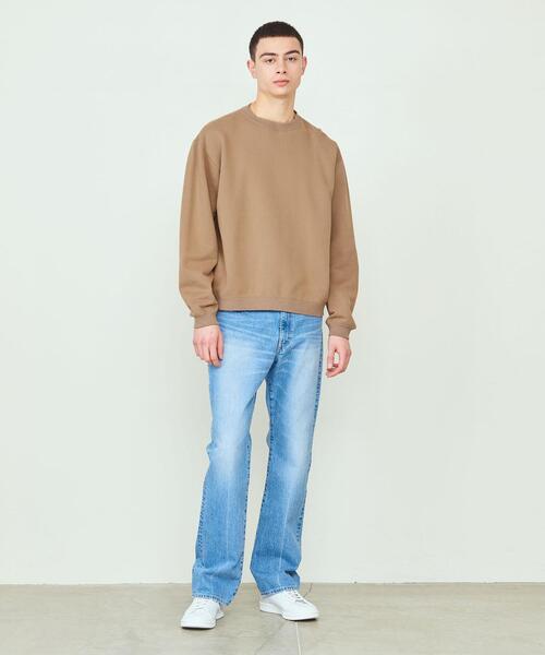 UNITED ARROWS & SONS（ユナイテッドアローズアンドサンズ）の「＜UNITED ARROWS & SONS＞ FADE SWEATSHIRT/スウェットシャツ（スウェット・メンズ・ブラック/ライトブルー/ベージュ・L/XL/M/S）」の13枚目の写真