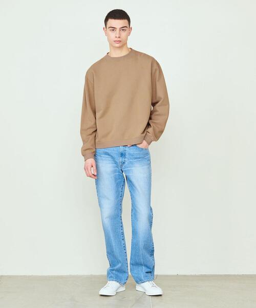 UNITED ARROWS & SONS（ユナイテッドアローズアンドサンズ）の「＜UNITED ARROWS & SONS＞ FADE SWEATSHIRT/スウェットシャツ（スウェット・メンズ・ブラック/ライトブルー/ベージュ・L/XL/M/S）」の8枚目の写真