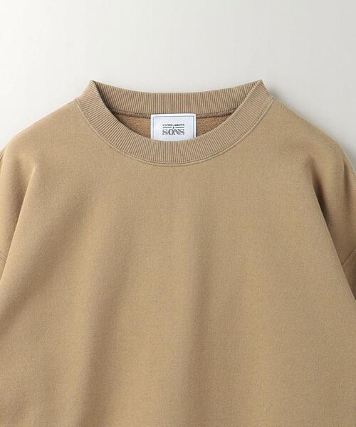 UNITED ARROWS & SONS（ユナイテッドアローズアンドサンズ）の「＜UNITED ARROWS & SONS＞ FADE SWEATSHIRT/スウェットシャツ（スウェット・メンズ・ブラック/ライトブルー/ベージュ・L/XL/M/S）」の22枚目の写真