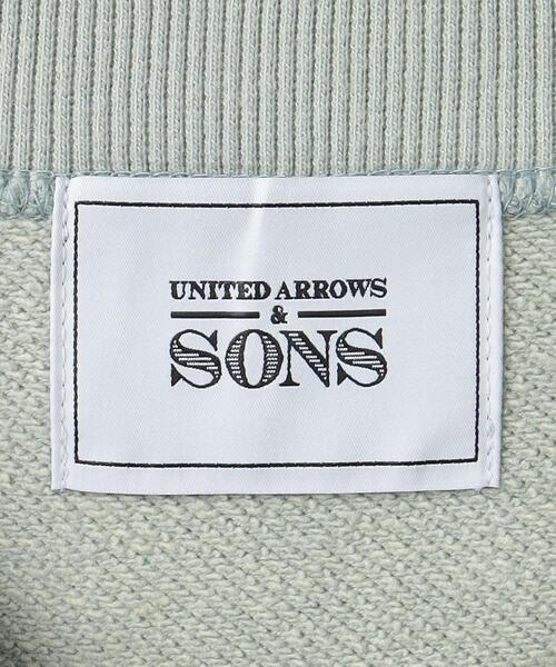 UNITED ARROWS & SONS（ユナイテッドアローズアンドサンズ）の「＜UNITED ARROWS & SONS＞ FADE SWEATSHIRT/スウェットシャツ（スウェット・メンズ・ブラック/ライトブルー/ベージュ・L/XL/M/S）」の21枚目の写真