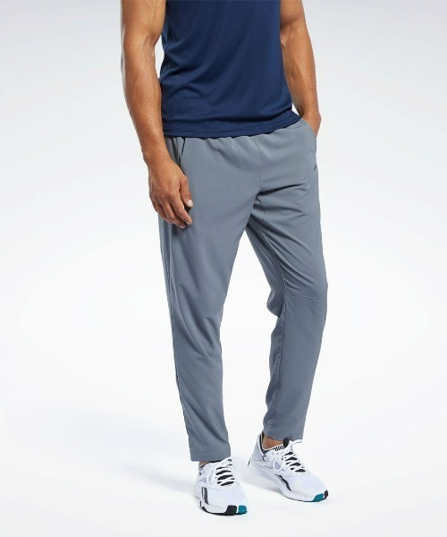 Reebok(リーボック)の「ウーブン トラックスター パンツ / WOR WOVEN TRACKSTER PANT(その他パンツ・メンズ・ブラック/グレー・LARGE/MEDIUM/SMALL/XX-LARGE/X-LARGE)」の2枚目の写真