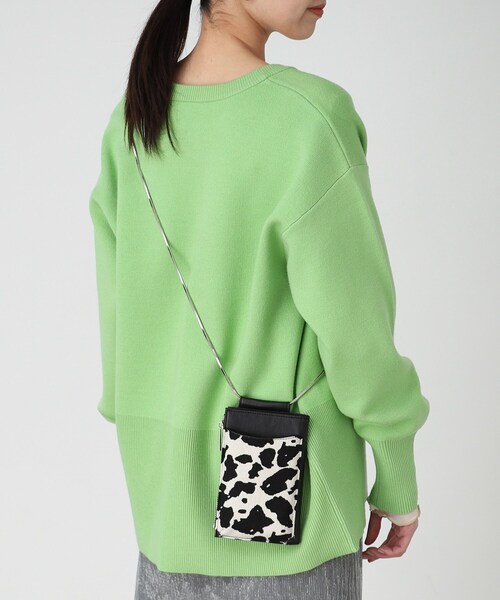 THE SHOP TK （ザ ショップ ティーケー ）の「◆ウォレットスマホミニショル【ヒルナンデス！で紹介】（ショルダーバッグ・レディース・ベージュ系その他2/ホワイト系8/アイボリー/ブラック/シルバー/ダークグリーン・00）」の13枚目の写真