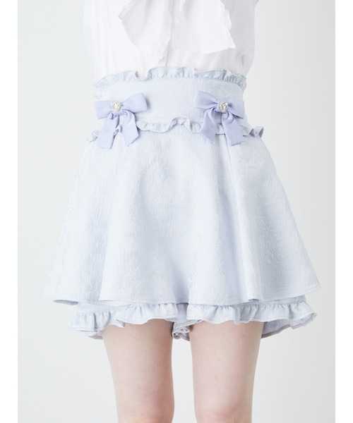 AnkRouge ふくれジャガードポンチョ スカート Ank Rouge ジャンパースカート ふくれジャガードJSK : ZOZOTOWN