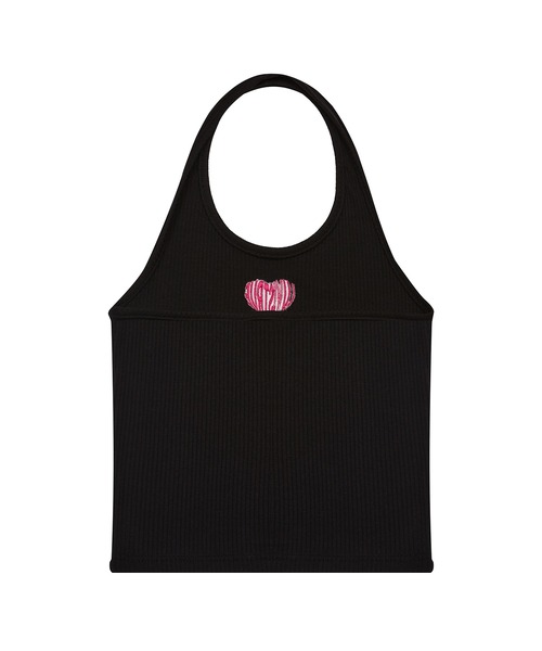 LUVISTRUE(ラヴイズトゥルー)の「SU LOGO HALTER NECK TOP(タンクトップ・レディース・ブラック/ホワイト・FREE)」の11枚目の写真
