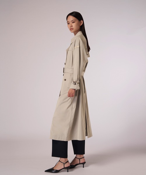 TATRAS ブラック トレンチコート FREDI フレディ | タトラス公式オンラインストア