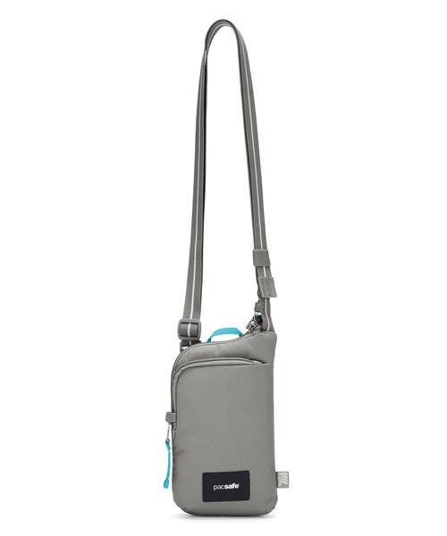 pacsafe(パックセーフ)の「pacsafe/パックセーフ GO Tech Crossbody/テッククロスボディ(ショルダーバッグ・メンズ・ブラック/グレー/ミント/グリーン・FREE)」の20枚目の写真