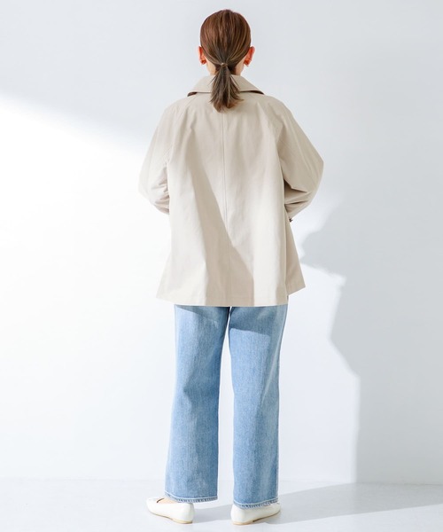 URBAN RESEARCH Sonny Label（アーバンリサーチサニーレーベル）の「撥水ショートトレンチコート（トレンチコート・レディース・ライトグレー/ベージュ/チャコールグレー・FREE）」の13枚目の写真