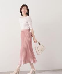 PROPORTION BODY DRESSING | シアープリーツスカート / 1214120402(スカート)