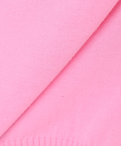 B.C STOCK(ベーセーストック)の「コットンVカーディガン(カーディガン/ボレロ・レディース・ブラック/ブルー/ベージュ/ピンク・FREE)」の11枚目の写真
