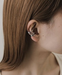 SMELLY | オーバーラップラインイヤカフ(イヤーカフ)