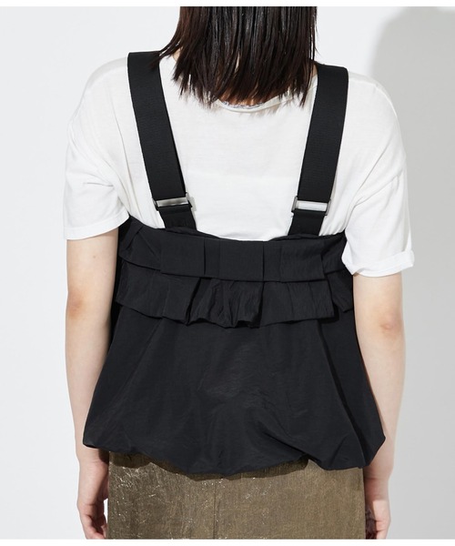Settimissimo（セッティミッシモ）の「マルチWAY バルーン ペプラムベスト ジレ ハーネス（ベスト・レディース・ブラック・FREE）」の12枚目の写真
