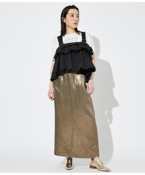 Settimissimo（セッティミッシモ）の「マルチWAY バルーン ペプラムベスト ジレ ハーネス（ベスト・レディース・ブラック・FREE）」の5枚目の写真