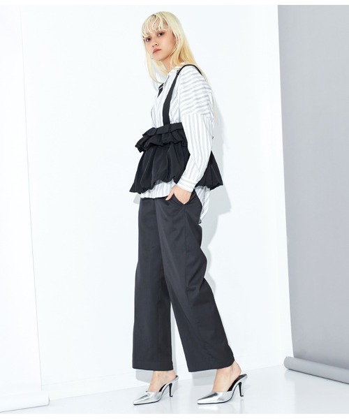 Settimissimo（セッティミッシモ）の「マルチWAY バルーン ペプラムベスト ジレ ハーネス（ベスト・レディース・ブラック・FREE）」の21枚目の写真