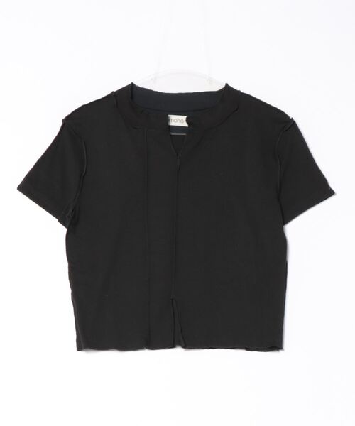 aimoha(アイモハ)の「デザイン半袖トップス (SS)(Tシャツ/カットソー・レディース・ブラック/グレー/ベージュ・SMALL/LARGE/MEDIUM)」の20枚目の写真