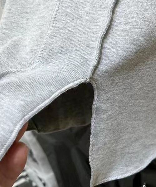 aimoha(アイモハ)の「デザイン半袖トップス (SS)(Tシャツ/カットソー・レディース・ブラック/グレー/ベージュ・SMALL/LARGE/MEDIUM)」の15枚目の写真