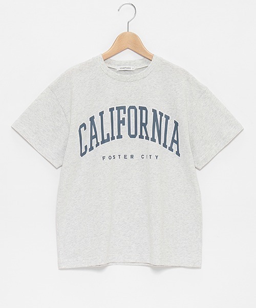 LOVETOXIC（ラブトキシック）の「【コットン100%】カレッジルーズ990半T（Tシャツ/カットソー・キッズ・ブラック/グリーン/オフホワイト/ライトグレー/サックスブルー・L/M/S）」の11枚目の写真