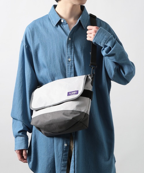 GERRY(ジェリー)の「【GERRY】メッセンジャーバッグ R1624 YMY(メッセンジャーバッグ・メンズ・ベージュ/チャコールグレー/グレー/ブラック/マルチ・FREE)」の13枚目の写真
