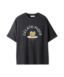 gelato pique（ジェラートピケ）の「【接触冷感】【HOMME】レーヨンベアケーキモチーフTシャツ（ルームウェア/パジャマ・メンズ）」