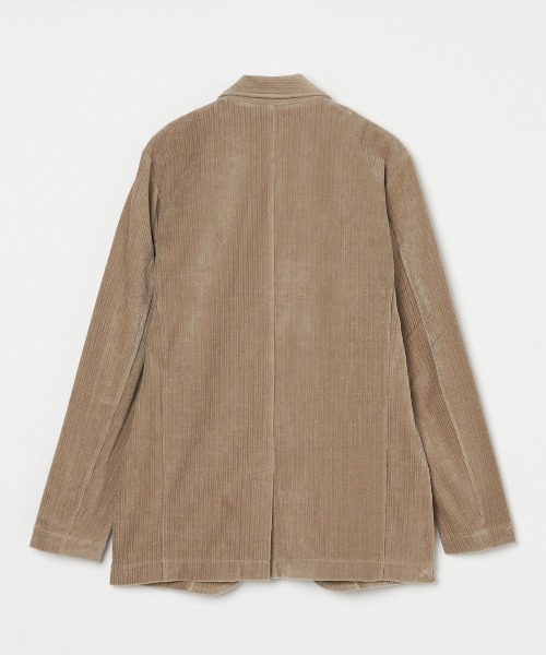 three dots(スリードッツ)の「カットコーデュロイ ジャケット(テーラードジャケット・メンズ・ベージュ/ネイビー・SMALL/MEDIUM/LARGE)」の10枚目の写真