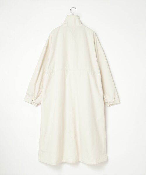 VENCEEXCHANGE(ヴァンスエクスチェンジ)の「ベネシャンスタンドモッズコート(モッズコート・レディース・オフホワイト/ブラック/ベージュ/チャコールグレー・FREE)」の6枚目の写真