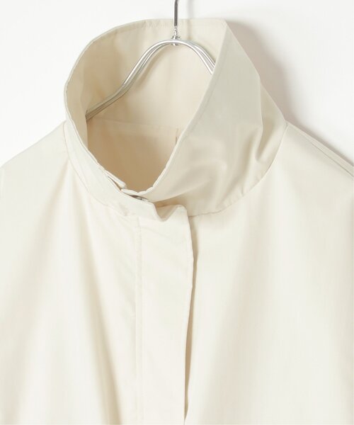 VENCEEXCHANGE(ヴァンスエクスチェンジ)の「ベネシャンスタンドモッズコート(モッズコート・レディース・オフホワイト/ブラック/ベージュ/チャコールグレー・FREE)」の10枚目の写真