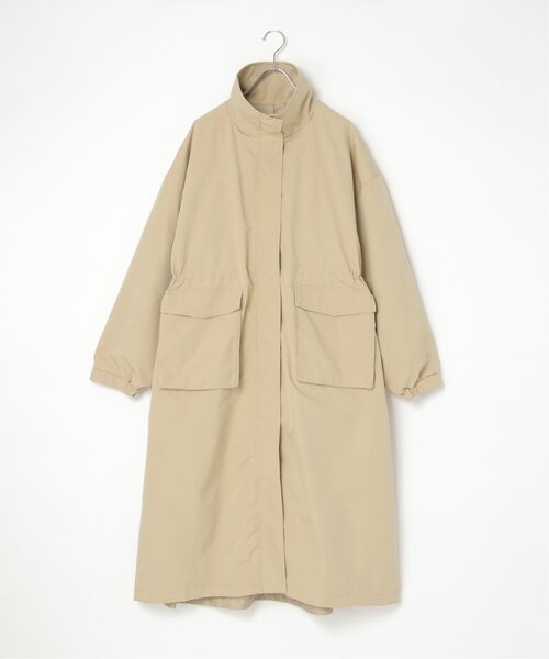 VENCEEXCHANGE(ヴァンスエクスチェンジ)の「ベネシャンスタンドモッズコート(モッズコート・レディース・オフホワイト/ブラック/ベージュ/チャコールグレー・FREE)」の18枚目の写真