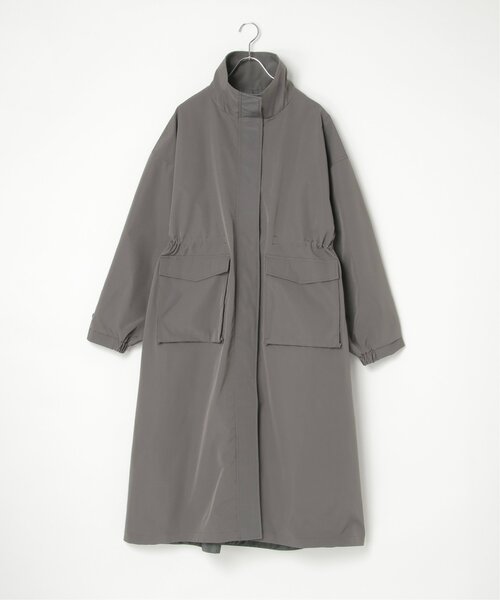 VENCEEXCHANGE(ヴァンスエクスチェンジ)の「ベネシャンスタンドモッズコート(モッズコート・レディース・オフホワイト/ブラック/ベージュ/チャコールグレー・FREE)」の19枚目の写真