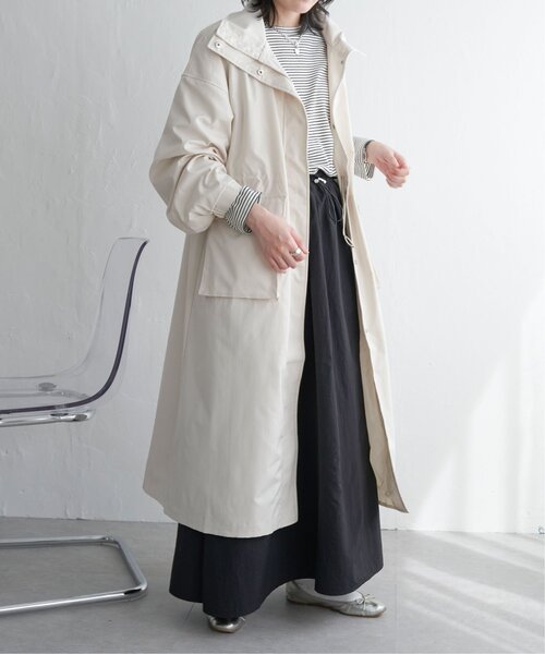 VENCEEXCHANGE(ヴァンスエクスチェンジ)の「ベネシャンスタンドモッズコート(モッズコート・レディース・オフホワイト/ブラック/ベージュ/チャコールグレー・FREE)」の22枚目の写真