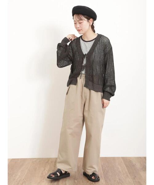 Samansa Mos2（サマンサ モスモス）の「【S/XLサイズ WEB限定】軽量グルカサンダル（サンダル・レディース・オフホワイト/ブラック・M/XL/S/L）」の18枚目の写真