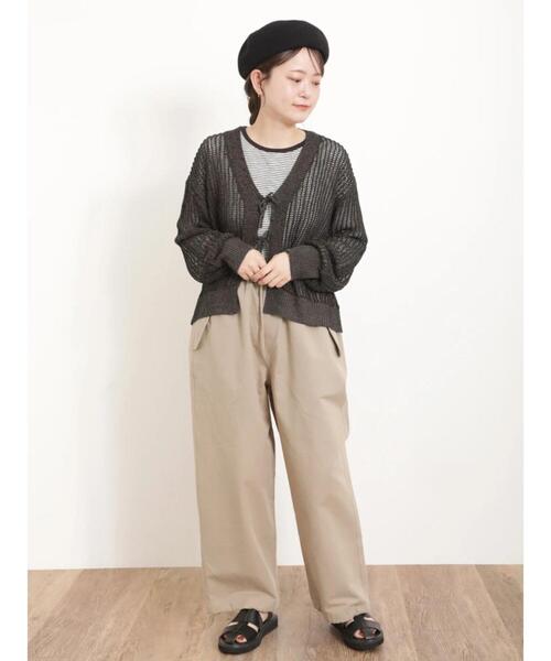 Samansa Mos2（サマンサ モスモス）の「【S/XLサイズ WEB限定】軽量グルカサンダル（サンダル・レディース・オフホワイト/ブラック・M/XL/S/L）」の17枚目の写真