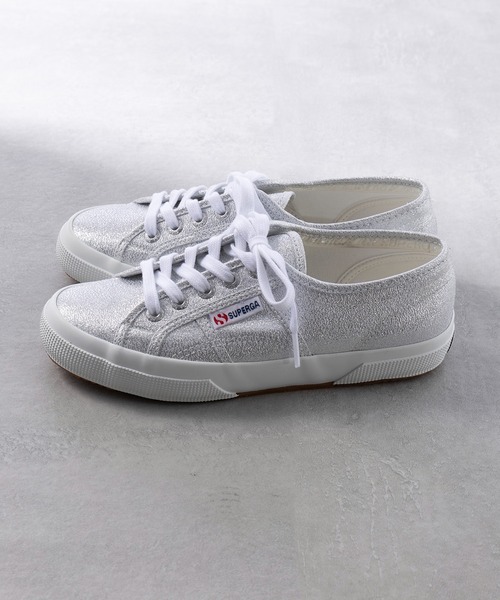 SUPERGA（スペルガ）の「【SUPERGA】2750-LAMEW（スニーカー・レディース・シルバー/ゴールド・38/36/37）」の4枚目の写真