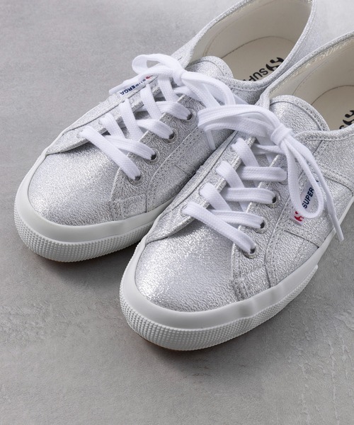 SUPERGA（スペルガ）の「【SUPERGA】2750-LAMEW（スニーカー・レディース・シルバー/ゴールド・38/36/37）」の6枚目の写真