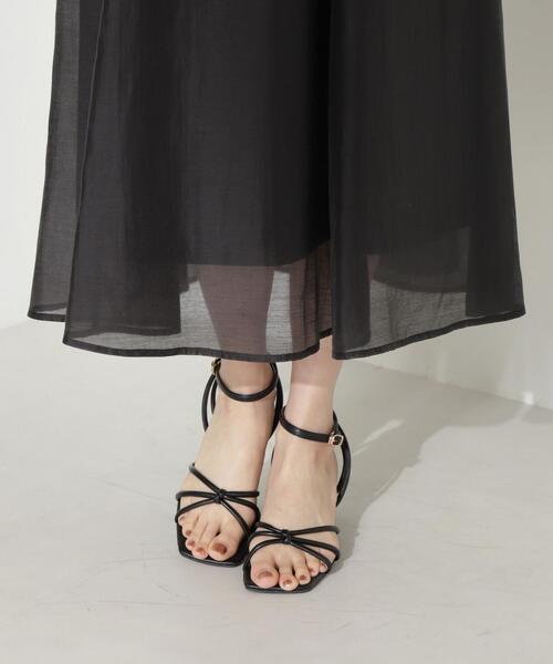 PROPORTION BODY DRESSING（プロポーションボディドレッシング）の「シアータイワンピース / 1214140500（ワンピース・レディース・オフホワイト/ブルー/ブラック・X-SMALL/SMALL/MEDIUM）」の12枚目の写真