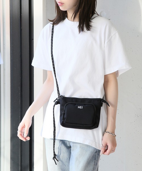 MEI(メイ)の「【MEI】ミニショルダーバック 241011(ショルダーバッグ・メンズ・ブラック/グレー/カーキ/ベージュ・FREE)」の10枚目の写真