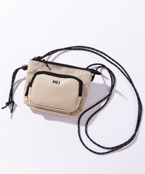 MEI(メイ)の「【MEI】ミニショルダーバック 241011(ショルダーバッグ・メンズ・ブラック/グレー/カーキ/ベージュ・FREE)」の9枚目の写真