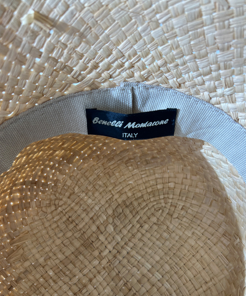 Rouge vif(ルージュヴィフ)の「【BENELLI MONTACONE/ベネリモンタコーネ】ラフィア ラインハット(ハット・レディース・ブラック・フリー)」の14枚目の写真