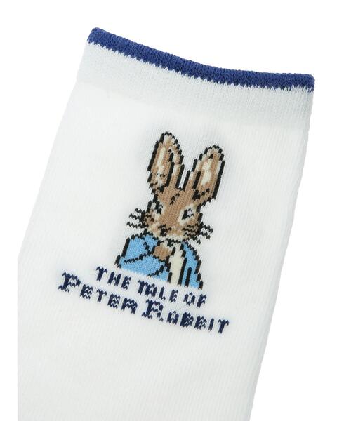 Samansa Mos2（サマンサ モスモス）の「【PETER RABBIT(TM)×Samansa Mos2】ソックス（ソックス/靴下・レディース・ブラック/ブルー/レッド/ブラウン・F）」の8枚目の写真