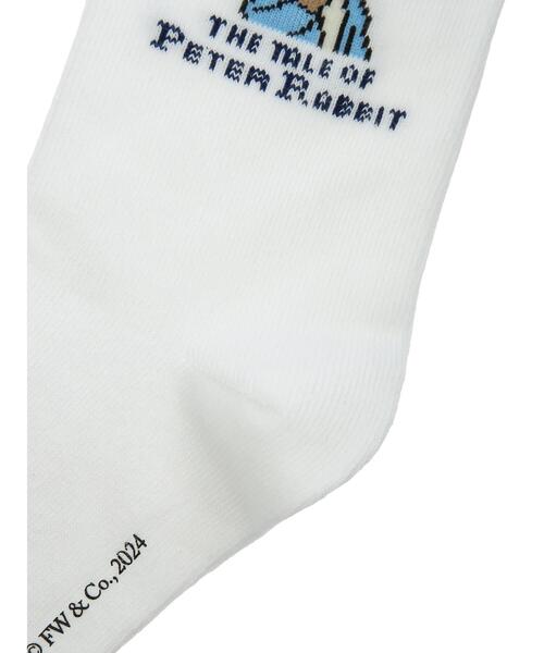 Samansa Mos2（サマンサ モスモス）の「【PETER RABBIT(TM)×Samansa Mos2】ソックス（ソックス/靴下・レディース・ブラック/ブルー/レッド/ブラウン・F）」の7枚目の写真