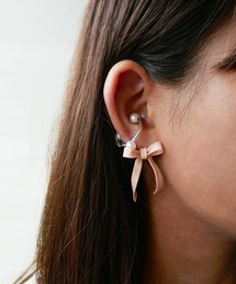 LOVE BY e.m. （ラブバイイーエム）の「ピンクリボンピアス/24AW
