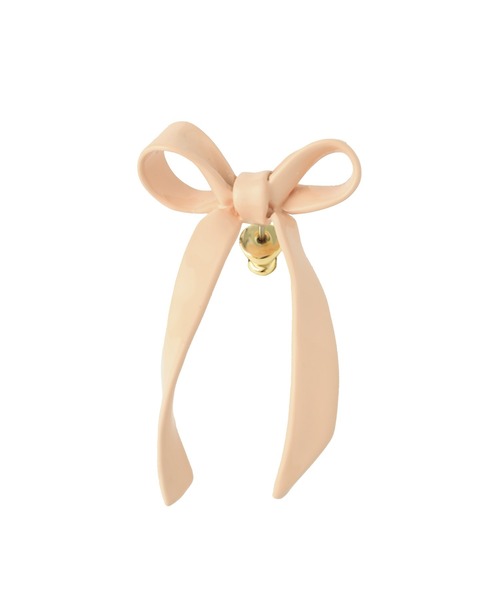 LOVE BY e.m. （ラブバイイーエム）の「ピンクリボンピアス/24AW