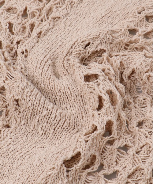 Lull（ルル）の「【Lull / ルル】スラブニット編みワンピース（ワンピース・レディース・ベージュ/ネイビー/オフホワイト・ONESIZE）」の14枚目の写真