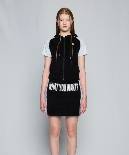 LUVISTRUE(ラヴイズトゥルー)の「BE WHAT YOU HOOD ZIP UP(パーカー・レディース・グリーン/ブラック/ブルー・FREE)」の4枚目の写真