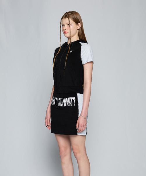 LUVISTRUE(ラヴイズトゥルー)の「BE WHAT YOU HOOD ZIP UP(パーカー・レディース・グリーン/ブラック/ブルー・FREE)」の5枚目の写真
