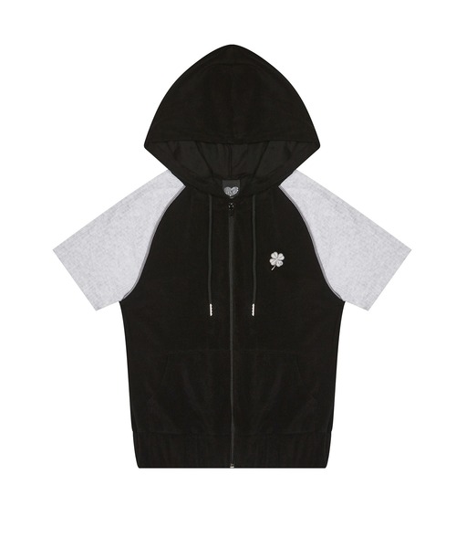 LUVISTRUE(ラヴイズトゥルー)の「BE WHAT YOU HOOD ZIP UP(パーカー・レディース・グリーン/ブラック/ブルー・FREE)」の7枚目の写真