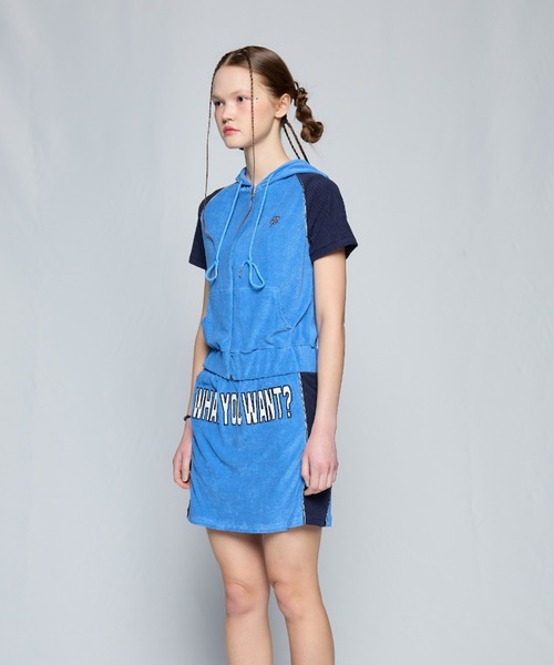 LUVISTRUE(ラヴイズトゥルー)の「BE WHAT YOU HOOD ZIP UP(パーカー・レディース・グリーン/ブラック/ブルー・FREE)」の15枚目の写真