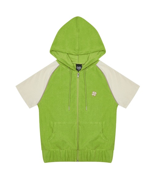 LUVISTRUE(ラヴイズトゥルー)の「BE WHAT YOU HOOD ZIP UP(パーカー・レディース・グリーン/ブラック/ブルー・FREE)」の12枚目の写真